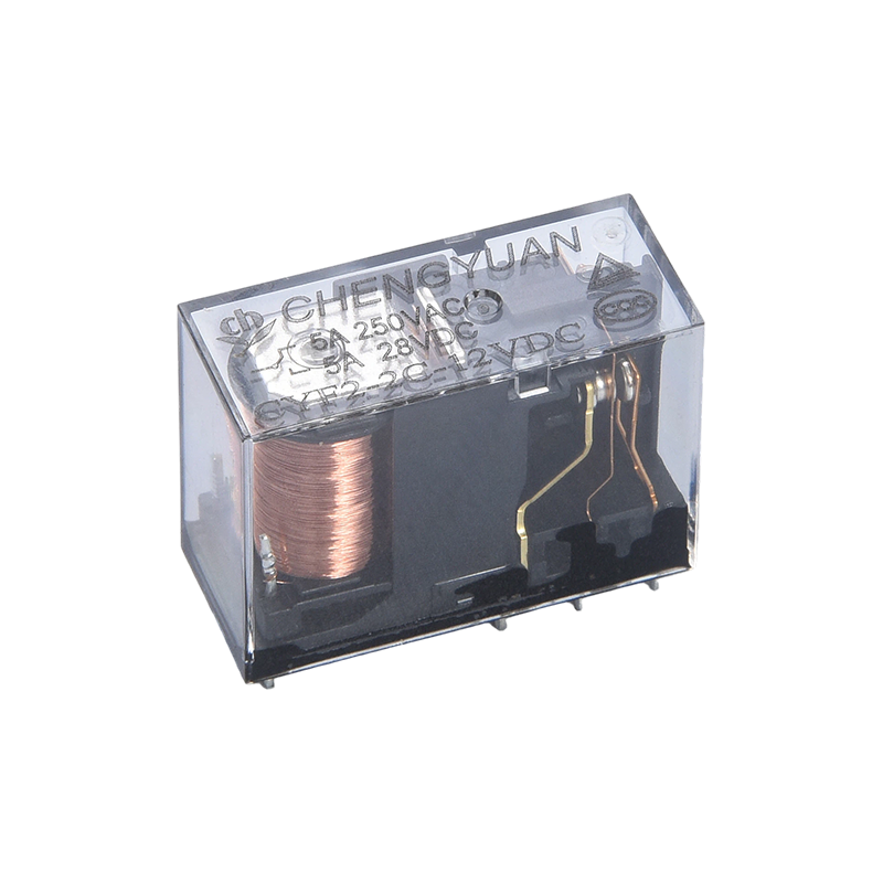 رله CYF2، رله DPDT، رله JQX-14F، رله 5A 250VAC، رله 8A، 8PIN PCB 0.54W رله.رله برق 14F