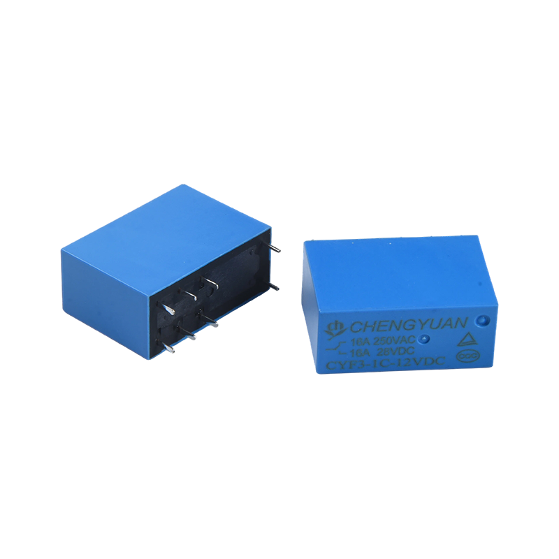 رله CYF3، رله SPDT، رله JQX-14F، رله 250VAC 16A، رله 0.54W PCB 8PIN. رله برق 14F