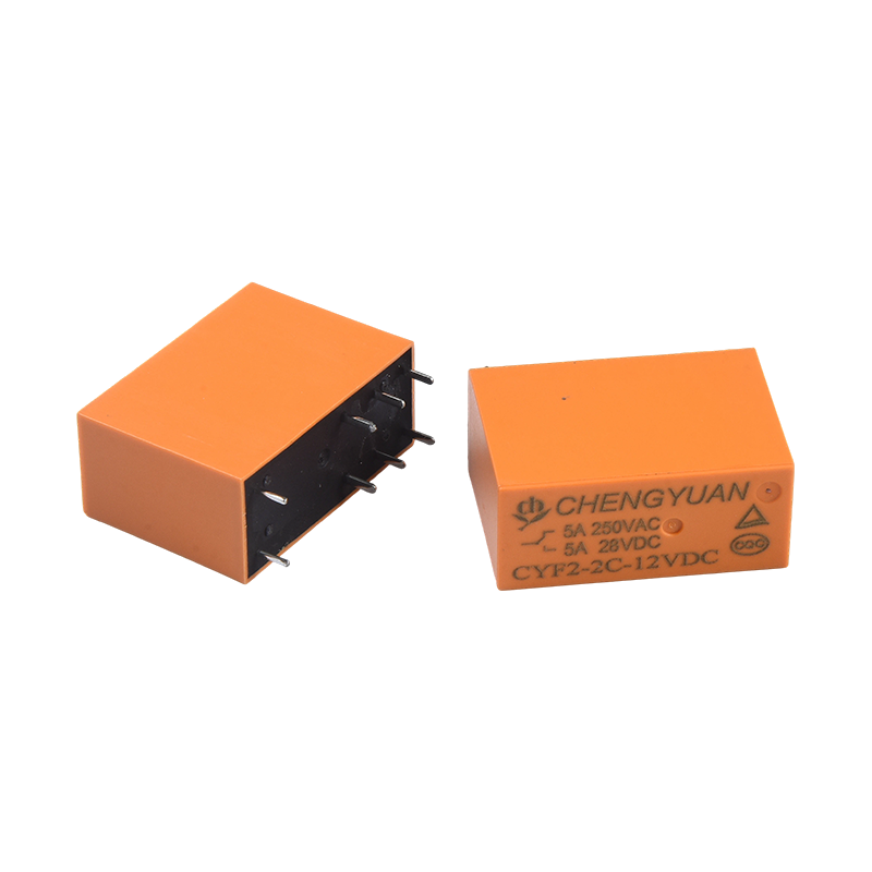 رله CYF2، رله DPDT، رله JQX-14F، رله 5A 250VAC، رله 8A، 8PIN PCB 0.54W رله.رله برق 14F