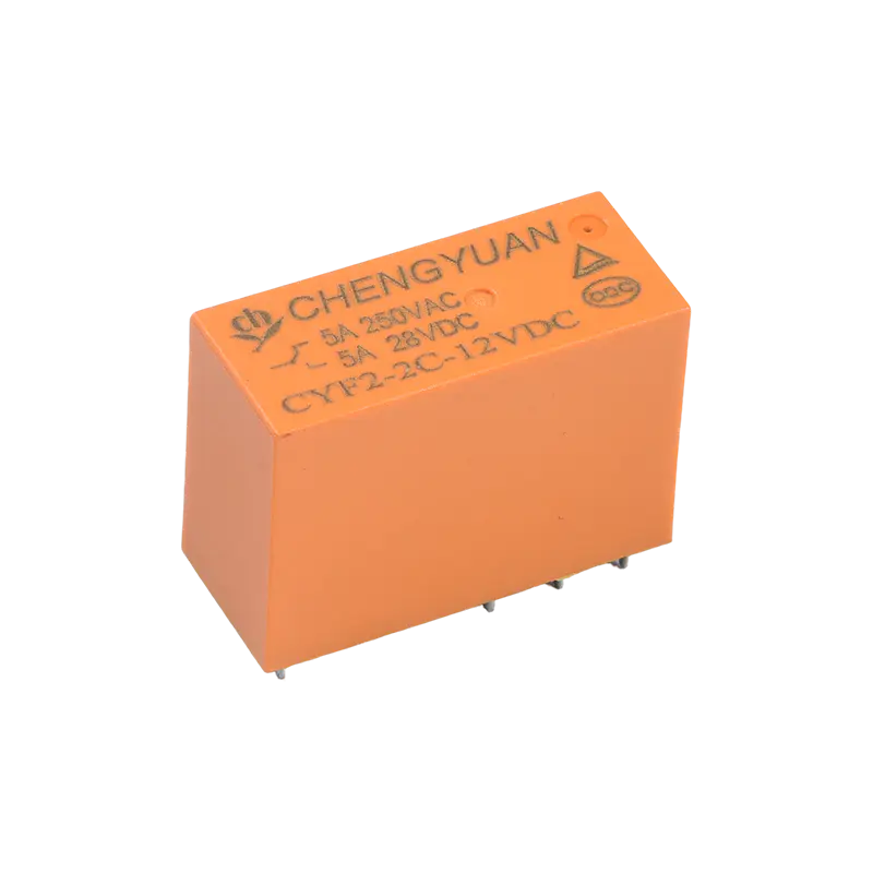 رله CYF2، رله DPDT، رله JQX-14F، رله 5A 250VAC، رله 8A، 8PIN PCB 0.54W رله.رله برق 14F