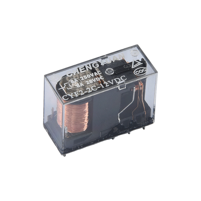 رله CYF2، رله DPDT، رله JQX-14F، رله 5A 250VAC، رله 8A، 8PIN PCB 0.54W رله.رله برق 14F