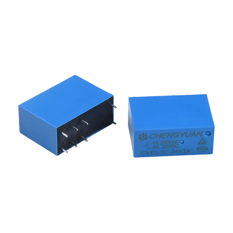 رله CYF2، رله DPDT، رله JQX-14F، رله 5A 250VAC، رله 8A، 8PIN PCB 0.54W رله.رله برق 14F