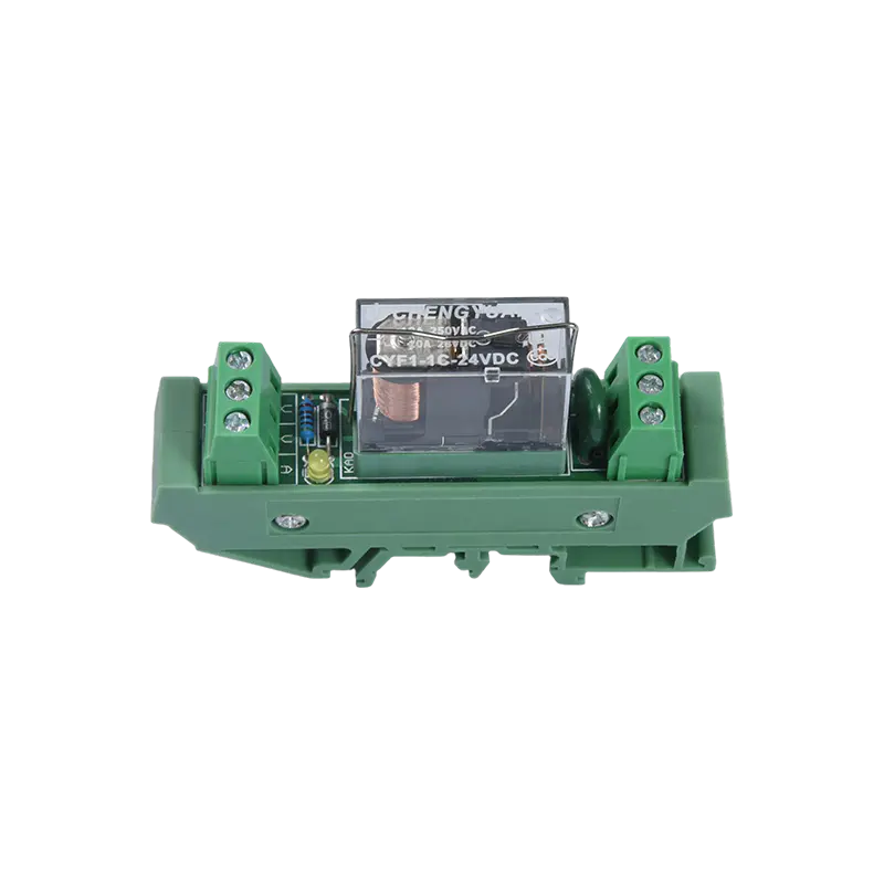 ماژول رله MCYF1، ماژول رله ریلی 14F، ماژول اتصال صنعتی 14F 10A.