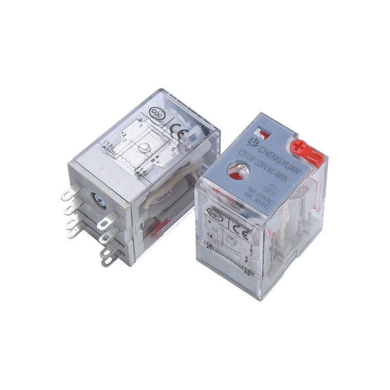 رله CY13F، رله برق DPDT، JQX-13F، رله برق صنعتی، DPDT/2Z، MY2 LY2.8PIN 